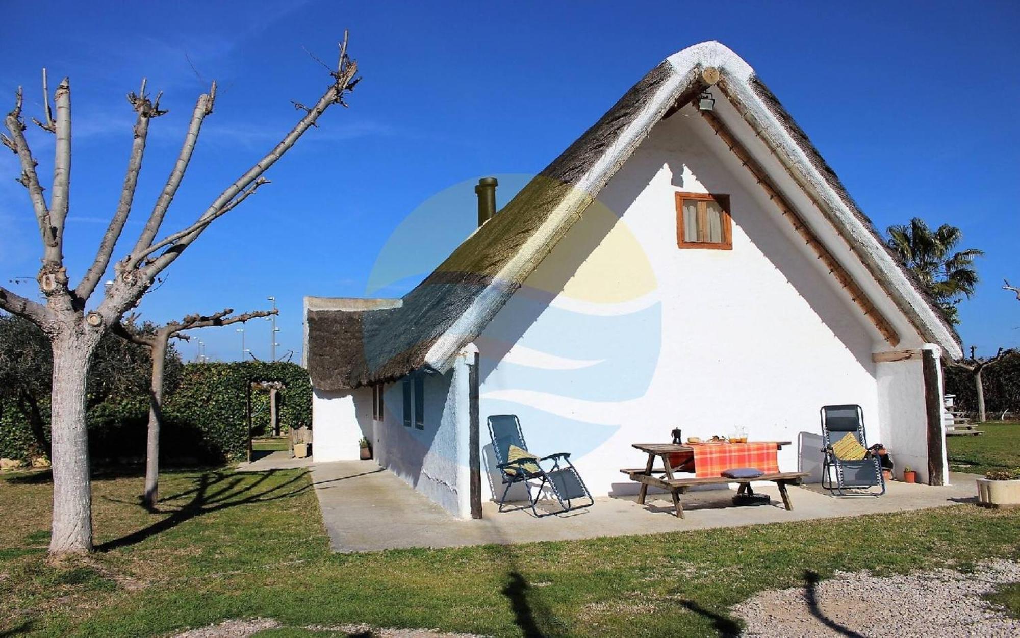 Willa Barraca Tipica Del Delta, Con Piscina, Jardin Y Barbacoa - Deltavacaciones Sant Jaume d'Enveja Zewnętrze zdjęcie